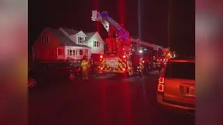 Resident taken to hospital after house catches fire in York County