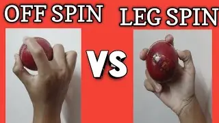Off spin Vs Leg spin | Difference in off spin vs leg spin #cricket #fitomaticfitness