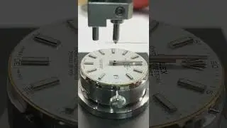 Rolex Datejust 3235 movement repair | Machine fancy watch hands #rolex #watch #shorts