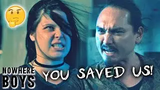 Possessed Ellen Sends Zeb To Negative Space | Season 4 | Nowhere Boys