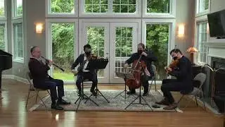Allegro from Quartet for oboe and strings in B-flat major, Op.8 No.6 by JC Bach performed by Frisson