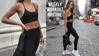 WEEKLY WORKOUT ROUTINE | What I do in a week to stay lean, flexible, and toned