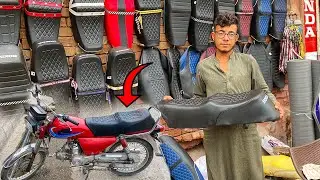 How to Make Restoration Seat HONDA CD-70 | Amazing Technique of Bike Seat Making 
