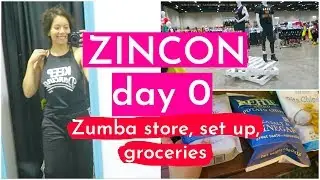 Zumba Convention 2019 Day 0 VLOG: Zumba Store, Set-Up, Groceries, and Other Prep