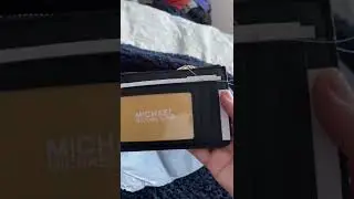 Michael kors jet set travel coin pouch unboxing
