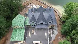 Beautiful Standing Seam Roof on Smith Lake