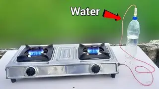 We Made A Water Stove | पानी से चलने वाला चूल्हा - 100% Real
