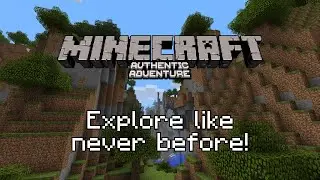 The Adventure Update could have looked like this! Minecraft Authentic Adventure release trailer