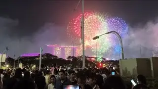 Singapore countdown 3..2..1 Happy New Year 2026