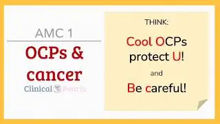 OCPs and Cancer | AMC MCQ TIPS | RACGP