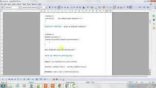Default and Static method in java 8 interface