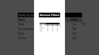How to remove filters from data in excel #career #business #finance #excel #money #wealth