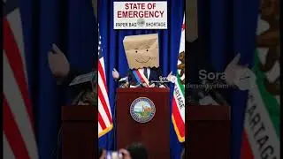 Governor Paper Bag Declared State of Emergency ‼️ #fuunyshorts