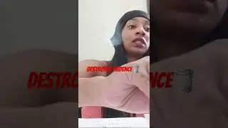 Destroyed Evidence fake apology 😒 #tarot #entertainment #evidence