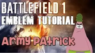 BATTLEFIELD 1 - Army Patrick Emblem | Tutorial