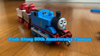 Trackmaster Push Along 80th Anniversary Thomas Unboxing