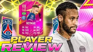 OMG?! 😳98 FUTTIES NEYMAR PLAYER REVIEW - FIFA 22 ULTIMATE TEAM