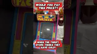Thrift Stores Are The Worst? #videogames #retrogaming #arcade1up #pacman #shorts #fyp #thrift