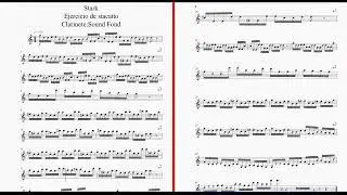Stark; Método de Stacatto .Lec.Núm 3. Clarinete Soun Font