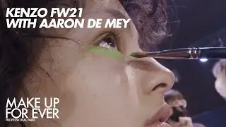 KENZO FW21 with Aaron de Mey I MAKE UP FOR EVER