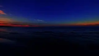 Deep Sleep Ocean Ambience 🌙 Calm Surf and Night Sounds