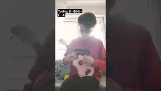 Everlong, but on ukulele #guitar #gitara #electricguitar #funny #cover #ukulele
