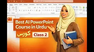 AI PowerPoint Animation Slide Show | Review & View | Urdu & Hindi | Live Class