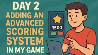 Day 2 of my game development Journey Series |Adding an advanced scoring system in my Game