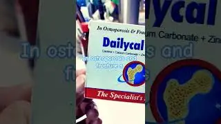 Dailycal tablet #medical #