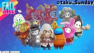 Otaku Sunday | Fall Guys Comic Con Edition #bweirdgaming #otakusunday