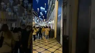 Chiado, Lisboa, decora&ccedil;&atilde;o de Natal 🎄🌟 #chiado #natal #christmas #portugal 🇵🇹