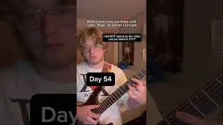 Day 54 Guitar Challenge &ldquo;Hide&rdquo; by Dorian Concept #music #darkfantasy #instrumental #practice