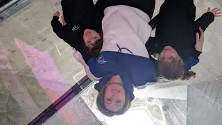 Facing Our Fear of Heights on the Glass Floor at the CN TOWER