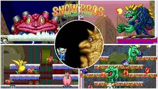 Snow Bros Nick & Tom | Jefes