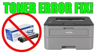 Исправление ошибки сброса низкого тонера для принтера Brother HL-L2300D HL-L2320D