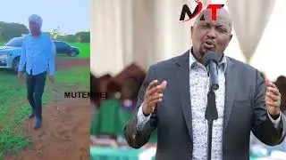 MOSES KURIA IN MBEERE WITH A BANDAGE ON THE HEAD AND CLAIM THAT HE WAS ATTACKED WHILE CAMPAIGNING