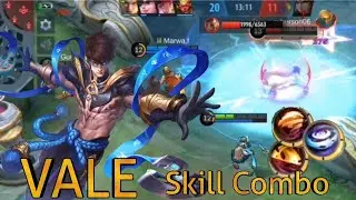 Vale ML | Vale Super Skill Combo | VALE Best Build 2022 for | MLBB