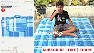 Picnic Mat 🛻🧺// Amazon product Review// Best picnic Mat // Best Travel Blanket👍