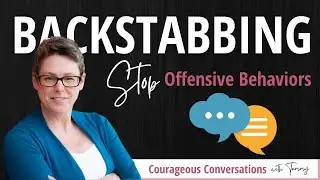 How to Deal with Backstabbing at Work