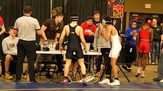 Round of 16 - Elijiah Wofford of Bremen [R] v Shawn Kogan of Stevenson [G] (120)