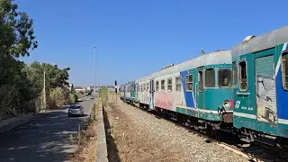 Treno Demolendo sulla Jonica calabrese! [ALn668 Tamburello]