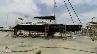 Sail Future 3M 1080 Black Gloss Yacht Wrap by Boatwraps.de
