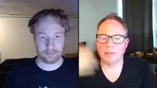 Evan Currie & Matthew Mather in conversation