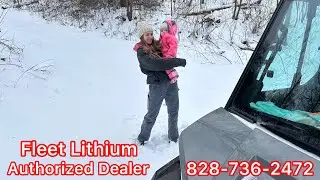 Fleet Lithium Polaris Ranger EV   &ldquo;Snow Ride&rdquo;