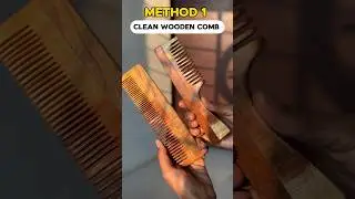 How to clean wooden comb | neem comb #haircaretips #haircare #haircaretipsintamil #homeremedyforhair
