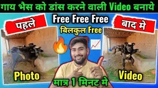 How to make a viral video of cows and buffaloes dancing | New Trending Dancing Viral Video Kaise ...