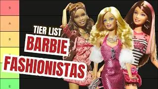 rankeando todas as Barbie FASHIONISTAS de 2009 a 2011! 💖 (tier list)