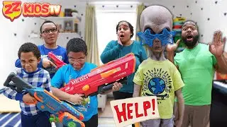 Alien Kids Invade! Space Dude Switch ZZ Dad Body Part 2