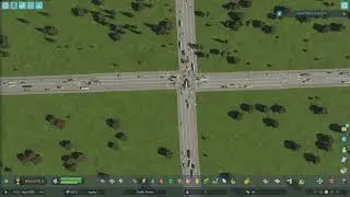 Cities Skyline 2 Continuous Flow Intersection (CFI)