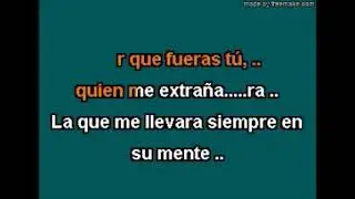 Que Daria Yo KARAOKE Guardianes Del Amor